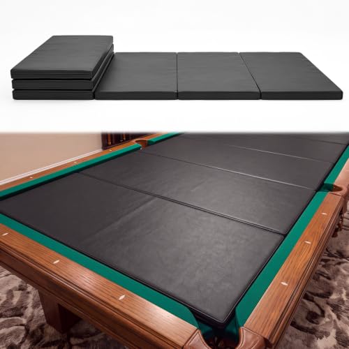 Leyndo 8 ft Foldable Foam Pool Table Insert for Dining & Game Conversion