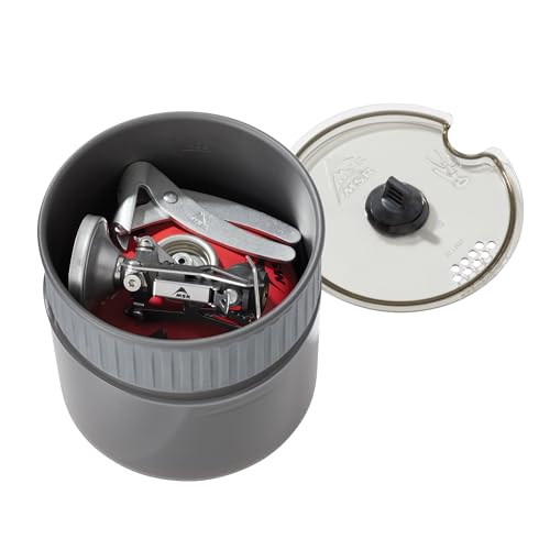 MSR PocketRocket Deluxe Ultralight Camping Stove Kit with Storage Bag
