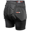 Triple Eight Bumsaver II Padded Impact Shorts for Skateboarding & Snowboarding - Large Black
