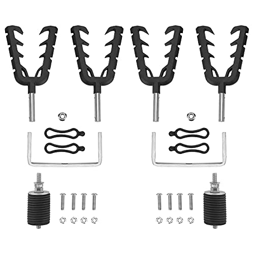 UTV Tool Rack for 1-7/16 Inch Tie-Down Holes Cargo Bed Mounting