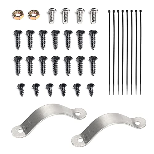 vvavv Black LED Golf Cart Light Kit for EZGO TXT 1996-2013 - Upgrade