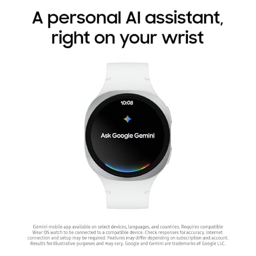 Samsung Galaxy Watch 8 (2025) 40mm Graphite Bluetooth Smartwatch Fitness Tracker