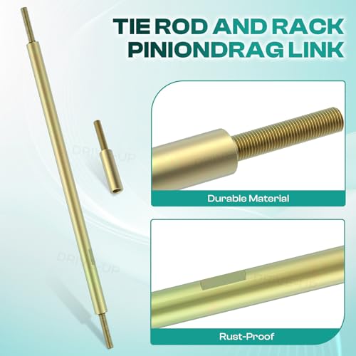 Golf Cart Tie Rod Kit for Club Car DS & Villager 2009-Up - Steering Control