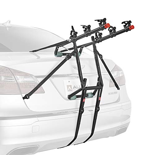 Bike Rack Trunk Mount 3-Bike Carrier - Black & Red Variation