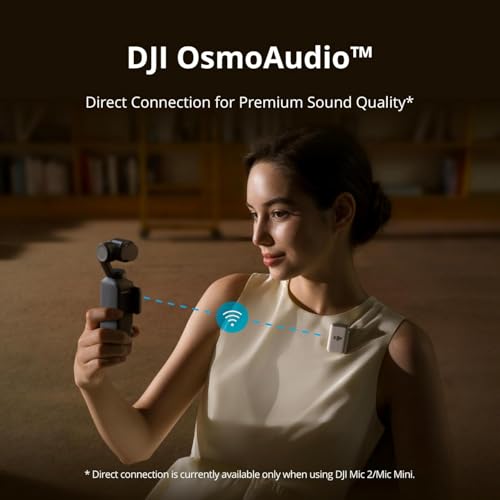 DJI Osmo Pocket 3 Creator Combo Black - 4K Vlogging Camera with Mic & 128GB