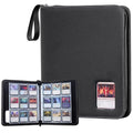 ProCase 900-Pocket Card Binder with Clear Window - Black