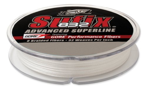 Sufix 832 Braid 80 lb Ghost 150 yards