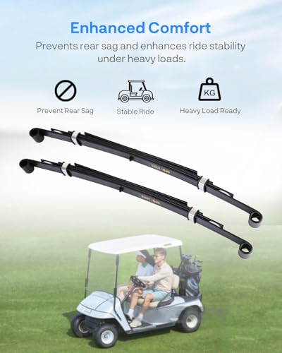 Golf Cart Rear Leaf Spring Kit for Club Car Precedent Onward Tempo 2017+