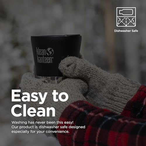 Klean Kanteen Tumbler Lid 1 Pack - Dishwasher Safe, BPA-Free Replacement for 8-20 oz Tumblers - Black