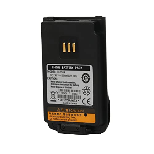 3-Pack 7.4V 1500mAh Battery for Hytera PD682i & Compatible Radios