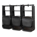StoreYourBoard Triple Folding Chair Storage Rack | Heavy Duty Wall Mount Organizer for Garage & Home