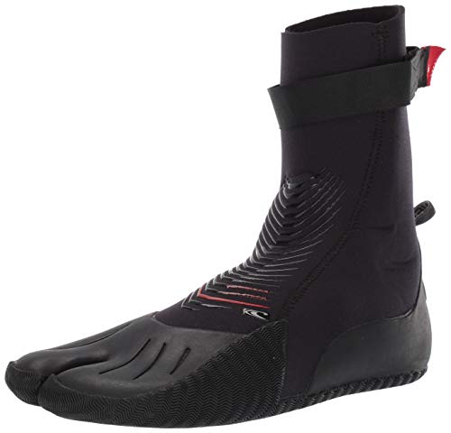 O'Neill Heat 3mm Split Toe Neoprene Wetsuit Boot - Black, Size 10