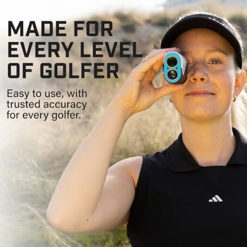 Bushnell A1-Slope Laser Golf Rangefinder Blue - Compact, Tour-Trusted, 6x Magnification