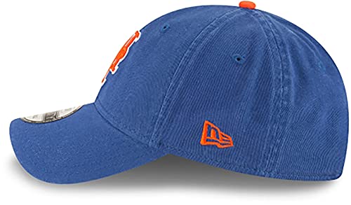 Kids Classic 9TWENTY Blue Adjustable Strapback Hat for New York Mets