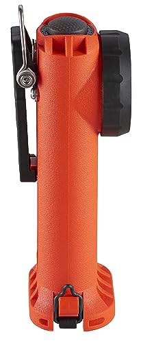 Streamlight Survivor X USB Rechargeable Firefighter Flashlight - 250 Lumens, Right-Angle, Orange, USB Battery