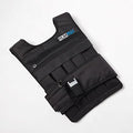 60 lbs Weighted Vest with Shoulder Pads - Adjustable Fitness Vest for Men and Women