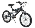 20-Inch Youth Mountain Bike with Dual Suspension and 6-Speed Gearing