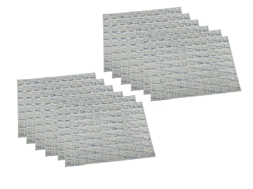 FlexiFreeze Reusable Ice Packs 12 Pack - Flexible & Cuttable Ice Sheets for Coolers