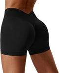 Skiennix Women's Seamless Athletic Shorts - High Waisted, Breathable & Buttery Soft Workout Shorts