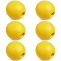 6 Pack Rope Floats Buoy for Crab Trap Marker - 3.94 x 3.94 inches, Yellow