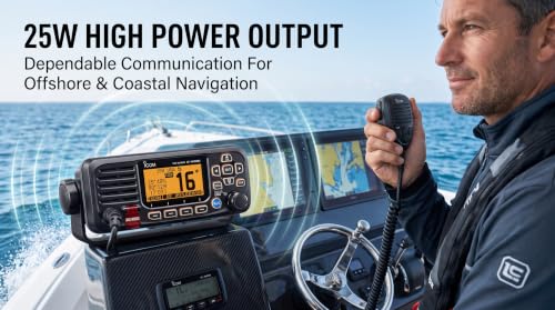 Icom IC-M330G Ultra Compact Marine VHF Radio with GPS - Basic & Compact Version