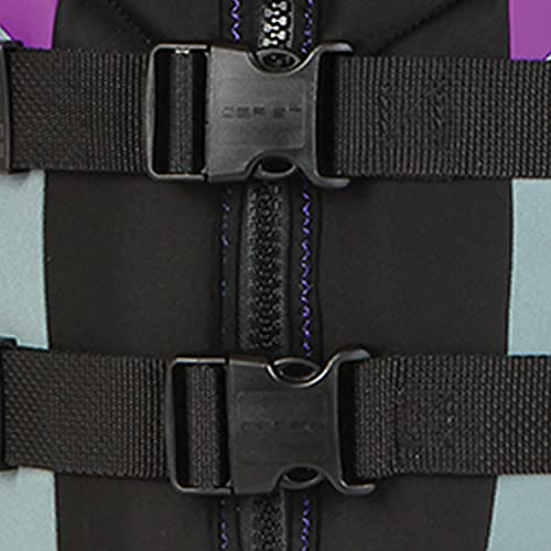 O'Brien Women's Focus Neoprene Life Jacket Purple Medium CGA Approved Watersports