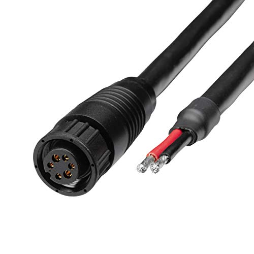 Marine Power Cable 10ft Waterproof Twist-Lock Connector for Fish Finders and Chartplotters