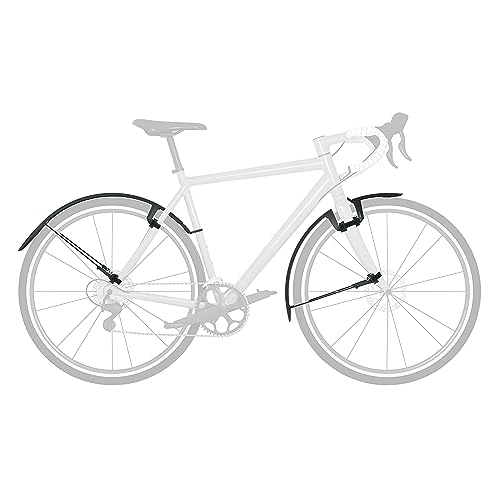 Bicycle Fender Set for Gravel, Cyclocross & Road Bikes - Single, Made in Germany