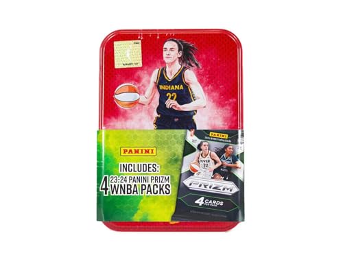 2024 Panini Prizm WNBA Championship Basketball Card Tin with Rookie & Star Players