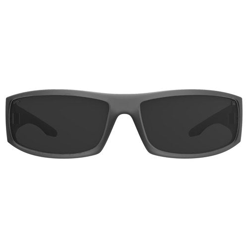 SPY+ - Cooper SPY, Translucent Gunmetal, Happy Gray, Medium, Sunglasses, Unisex, Adult