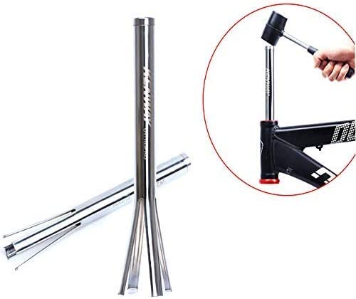 Bicycle Headset Cup Remover Tool for 1-1/8", 1-1/4" & 1-1/2" (32.5–56mm) High-Grade Steel