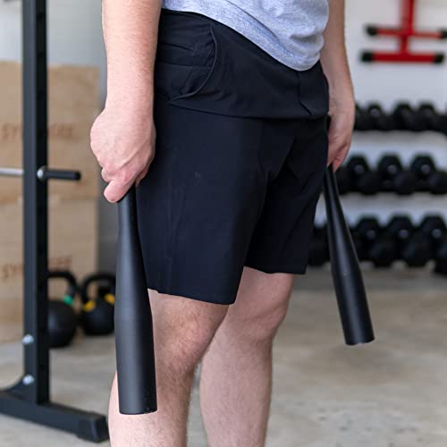 Synergee 10lb Indian Clubs Pair for Strength & Fitness - Model D