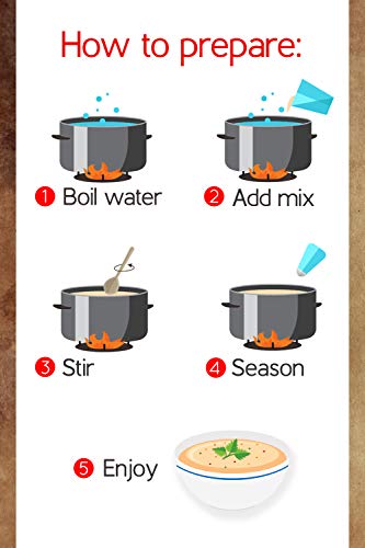 Harmony House Backpacking Soup and Chili Kit - 18 Pack Emergency Food Supply
