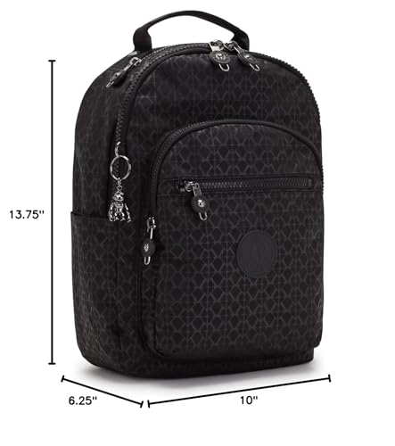 Kipling Women's Seoul Small Tablet Backpack - Signature Emb Variation