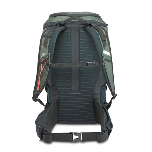 High Sierra Pathway 2.0 45L Hiking Backpack Forest Green/Black