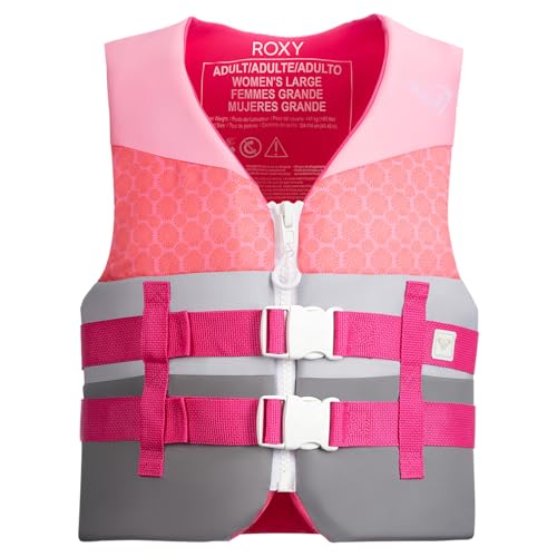 Roxy Women's Orange Small Life Jacket - USCG Approved Watersports Vest