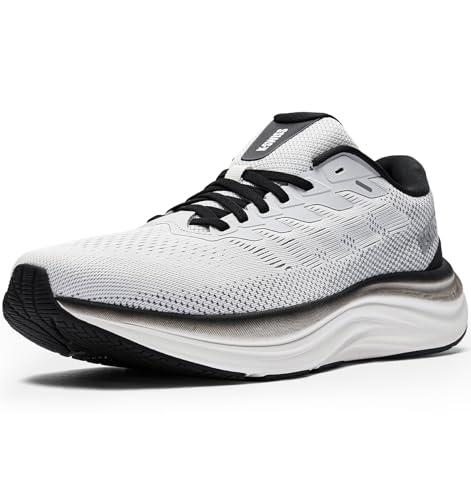 K-Swiss Men's Shadx Running & Walking Sneakers - White/Grey/Black, Size 11