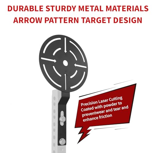 AHTAPFON Wall Ball Target for Power Racks 5/8″-16mm Hole Extension Fits 2x2 & 2x3 Racks