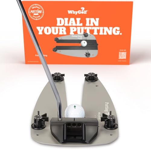 Putting System & Putting Aid - Adjustable Golf Gates for Stroke & Accuracy - Putting Thing Variation