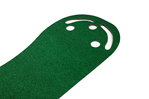 Putt-A-Bout Par Three Plus 3' x 9' Kidney-Shaped Golf Putting Green