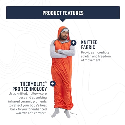 Sea to Summit Reactor Insulated Sleeping Bag Liner Extreme Standard 85x31.5