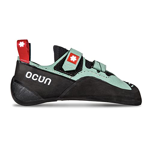 Ocun Striker QC Bouldering Shoe for Rock Climbing - Green Malachite, Women/Men