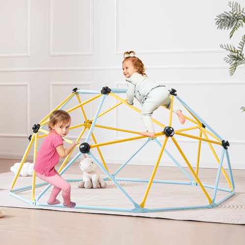 VEVOR 6FT Geometric Climbing Dome for Kids - Indoor & Outdoor Playground Equipment