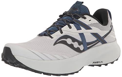 Saucony Mens Ride 15 TR Trail Running Shoes - 12.5 Fog Twilight