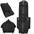 Golf Travel Bag Cover with Thick Foam Padding - Black/Grey
