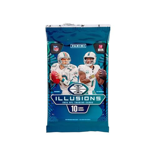 2024 Football Trading Cards Mega Box - Illusions Autographs & Parallels