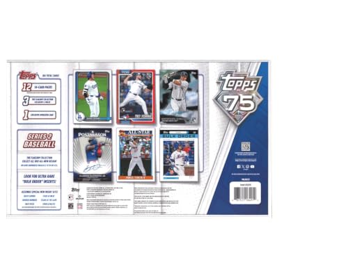 2026 Topps Baseball Series 2 Trading Card Super Box with 3 Exclusive Flagship Packs
