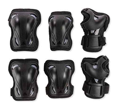 Large Protective Gear Set for Inline Skating - Knee, Elbow & Wrist Guards