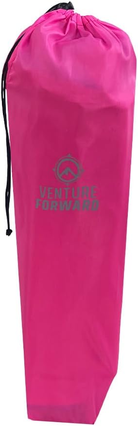 Venture Forward Youth Outdoor Canopy Chair - Adjustable Shade, Portable Folding Kids Chair with Cup Holder