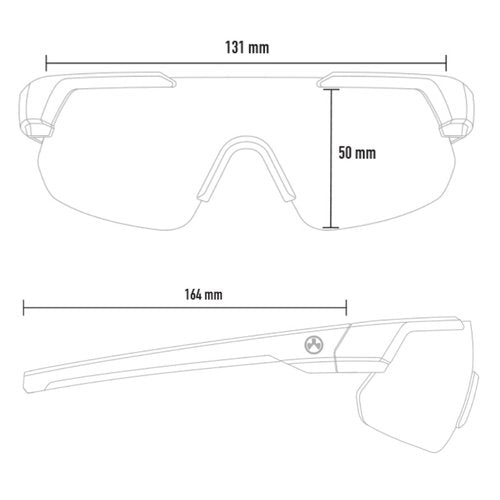 Magpul Defiant Tactical Glasses Sport Sunglasses for Men, Olive Drab Green Frame, Polarized Bronze Lens with Gold Mirror